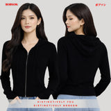 Bobson Japanese Ladies Basic Jacket Slim Fit 191547 (Black)