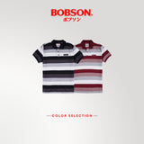 Bobson Japanese Men's Basic Collared Shirt Slim Fit 173392 (Black)
