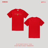 Bobson Japanese Men's Basic Tees Slim fit 188731 (Molten Lava)