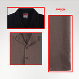Bobson Japanese Men's Basic Woven Shirt Comfort fit 187599 (Black)
