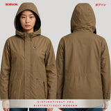Bobson Japanese Ladies Basic Jacket Loose Fit 182294 (Bleach Sand)