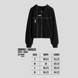 Bobson Japanese Ladies Basic Jacket Crop Fit 182277 (Black)