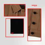 Bobson Japanese Ladies Basic Jacket Crop Fit 182277 (Bleach Sand)