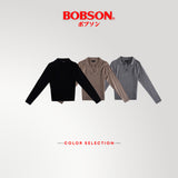 Bobson Japanese Ladies Basic Jacket Regular Fit 190203 (Heather Gray)