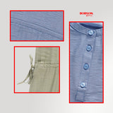Bobson Japanese Ladies Basic Dress Regular Fit 169869 (Light Blue)