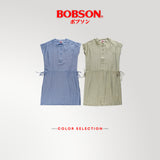 Bobson Japanese Ladies Basic Dress Regular Fit 169869 (Light Blue)