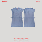 Bobson Japanese Ladies Basic Dress Regular Fit 169869 (Light Blue)