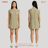 Bobson Japanese Ladies Basic Dress Regular Fit 169869 (Light Green)