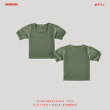 Bobson Japanese Ladies Basic Tees Boxy Fit 188440 (Light Green)