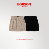 Bobson Japanese Ladies Basic Non-Denim Cargo Skort 191324 (Black)