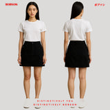 Bobson Japanese Ladies Basic Non-Denim Cargo Skort 191324 (Black)