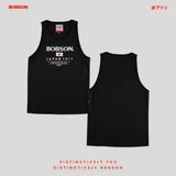 Bobson Japanese Men's Basic Tank Top Slim Fit 188274 (Black)