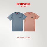 Bobson Japanese Men's Basic Tees Slim Fit 195396-U (Light Orange)