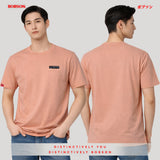 Bobson Japanese Men's Basic Tees Slim Fit 195396-U (Light Orange)