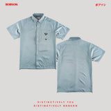 Bobson Japanese Men's Basic Woven Shirts Comfort Fit 158541 (Slate)