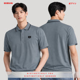 Bobson Japanese Men's Basic Collared Shirts Slim Fit 185582 (Slate)