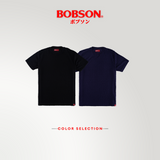 Bobson Japanese Men's Basic Tees Comfort Fit 186737-U (Navy)