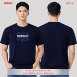 Bobson Japanese Men's Basic Tees Slim Fit 195383-U (Navy)