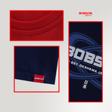 Bobson Japanese Men's Basic Tees Slim Fit 195383-U (Navy)