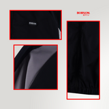 Bobson Japanese Men's Basic Jacket Loose Fit 188003 (Black)
