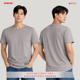 Bobson Japanese Men's Basic Tees Slim Fit 197363-U (Laurel Oak)