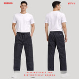 Bobson Japanese Men's Basic Non-Denim Cargo Pants Mid Waist 195647-U (Taupe)