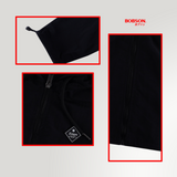 Bobson Japanese Ladies Basic Jacket Loose Fit 182299 (Black)