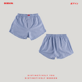 Bobson Japanese Men's Basic Accessories Innerwear Boxer Short 196117 (Light Blue)