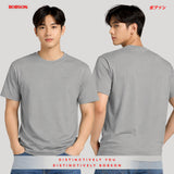 Bobson Japanese Men's Basic Tees Slim Fit 191948 (Heather)