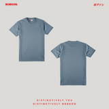 Bobson Japanese Men's Basic Tees Slim Fit 191948 (Slate)