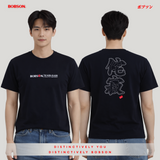 Bobson Japanese Men's Basic Tees Loose Fit 185608 (Black)