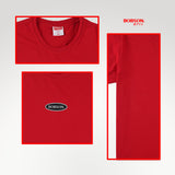Bobson Japanese Men's Basic Tees Slim Fit 197588 (Tango Red)