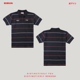 Bobson Japanese Men's Basic Collared Shirt Slim Fit 200854 (Black)