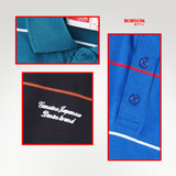 Bobson Japanese Men's Basic Collared Shirt Slim Fit 200854 (Deep Teal)
