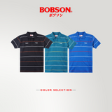Bobson Japanese Men's Basic Collared Shirt Slim Fit 200854 (Princess Blue)