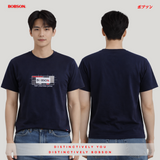 Bobson Japanese Men's Basic Tees Slim Fit 194443 (Navy)