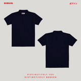Bobson Japanese Men's Basic Collared Shirt Slim Fit 185544 (Navy)