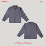 Bobson Japanese Men's Basic Jacket Regular Fit 206265 (Gray)