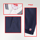 Bobson Japanese Men's Basic Collared Shirt Regular Fit 207977 (White)