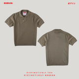 Bobson Japanese Men's Basic Collared Shirt Regular Fit 207516 (Fatigue)
