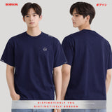 Bobson Japanese Men's Basic Tees Boxy Fit 197484 (Navy)