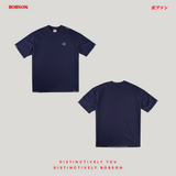 Bobson Japanese Men's Basic Tees Boxy Fit 197484 (Navy)