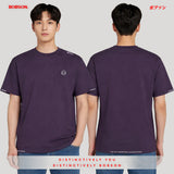 Bobson Japanese Men's Basic Tees Boxy Fit 197484 (Violet)