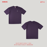 Bobson Japanese Men's Basic Tees Boxy Fit 197484 (Violet)
