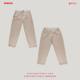 Bobson Japanese Men's Basic Non-Denim Chino Pants 207297 (Light Brown)