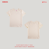 Bobson Japanese Ladies Basic Tees Regular Fit 181563 (Bleach Sand)