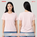 Bobson Japanese Ladies Basic Tees Regular Fit 181563 (Coral)