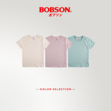 Bobson Japanese Ladies Basic Tees Regular Fit 181563 (Light Green)