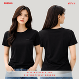 Bobson Japanese Ladies Basic Tees Regular Fit 181552 (Black)