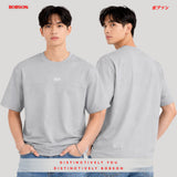 Bobson Japanese Men's Basic Tees Boxy Fit 197452 (Pigeon)